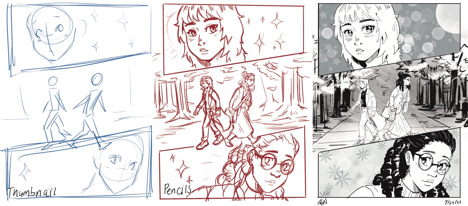 Story to Panel to Page – Making a Manga